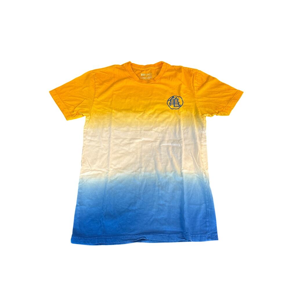 Dragonball z Box Lunch turtle clan embroidered color fade tie dye Kidcore XS